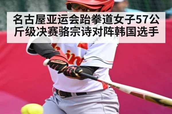 名古屋亚运会跆拳道女子57公斤级决赛骆宗诗对阵韩国选手